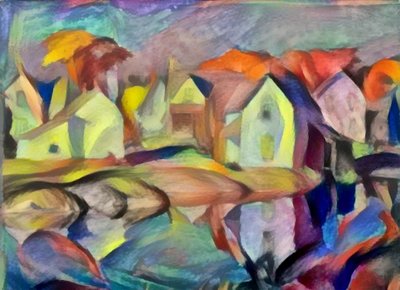 Onbekend schilderij door Unbekannt Unbekannt